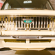 A 1969 Toyota Corolla at Toyota’s party. Photo: Raphael Orlove